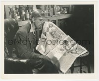 4p1304 MAN WITH NINE LIVES 8.25x10 still 1940 Boris Karloff reading newspaper by M.B. Paul!