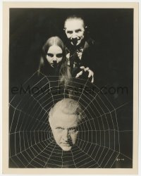 4p1310 MARK OF THE VAMPIRE 8x10.25 still 1935 Bela Lugosi, Carroll Borland, Holmes Herbert in web!