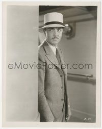 4p1339 ONE WAY PASSAGE 8x10.25 still 1932 c/u of William Powell as suave convict in doomed romance!