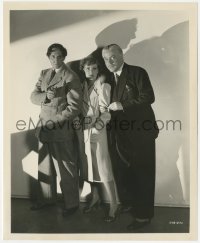 4p1377 SHERLOCK HOLMES & THE SECRET WEAPON 8x10 still 1942 Basil Rathbone, Nigel Bruce & Verne!