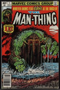 4p0259 MAN-THING 2nd series #1 comic book November 1979 art by Mooney & Wiacek, frightening 1st issue!