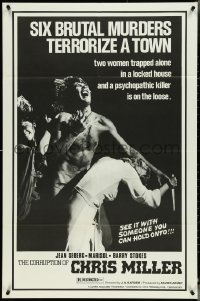 4p0685 CORRUPTION OF CHRIS MILLER 1sh 1975 Juan Antonio Bardem directed, Jean Seberg!