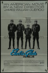 4p0716 ELECTRA GLIDE IN BLUE foil 1sh 1973 short cop Robert Blake and Alan Ladd are same height!