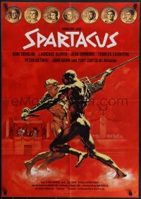 4p0287 SPARTACUS German R1970s Stanley Kubrick, Kirk Douglas, Jean Simmons!