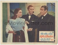 4p0509 LETTER TO THREE WIVES LC #3 1949 Linda Darnell with young Kirk Douglas & Paul Douglas!