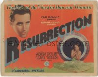 4p0414 RESURRECTION TC 1931 sexy Lupe Velez, John Boles, from the Leo Tolstoy novel, ultra rare!