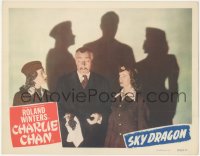 4p0542 SKY DRAGON LC #2 1949 Roland Winters as detective Charlie Chan w/ Noell Neill & Elena Verdugo