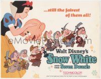 4p0425 SNOW WHITE & THE SEVEN DWARFS TC R1967 Walt Disney animated cartoon fantasy classic!