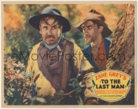 4p0557 TO THE LAST MAN LC 1933 Noah Beery Sr. & uncredited John Carradine, Zane Grey, ultra rare!