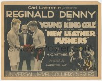 4p0446 YOUNG KING COLE TC 1922 boxer Reginald Denny with opponent & surrounded by women, ultra rare!