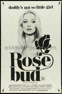 4p0890 ROSEBUD 1sh 1971 Roberta Findlay, Sinthia Barrie is daddy's not so little girl, very rare!