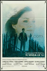 4p0923 SUMMER OF '42 int'l 1sh 1971 in everyone's life there's a summer like this, Jennifer O'Neill!