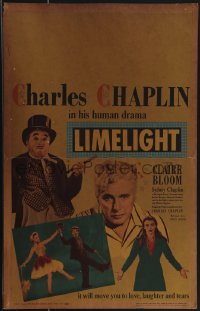 4p0100 LIMELIGHT WC 1952 images of aging Charlie Chaplin & pretty young Claire Bloom, very rare!