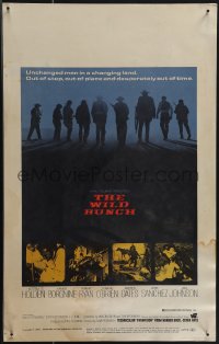 4p0110 WILD BUNCH WC 1969 Sam Peckinpah cowboy classic, William Holden & Ernest Borgnine!