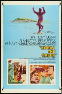 4p0982 ZORBA THE GREEK 1sh 1965 Anthony Quinn, Irene Papas, Alan Bates, Michael Cacoyannis