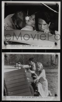 4p1092 BONNIE & CLYDE 8 8x10 stills 1967 notorious crime duo Warren Beatty & Dunaway, Arthur Penn!