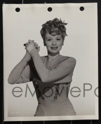 4p1101 LUCILLE BALL 8 7.25x9.5 to 8.5x10 stills 1940s-1950s wonderful portrait images of the star!