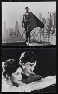 4p1068 SUPERMAN 13 8x10 stills 1978 Chris Reeve, Kidder, Brando, York, Ford, Thaxter!