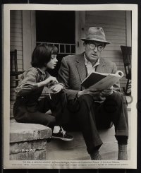 4p1140 TO KILL A MOCKINGBIRD 4 8x10 stills 1962 Gregory Peck reading script w/ Mary Badham + attack!