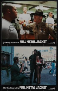 4p0577 FULL METAL JACKET 8 English LCs 1987 Stanley Kubrick Vietnam War movie, Modine, D'Onofrio!