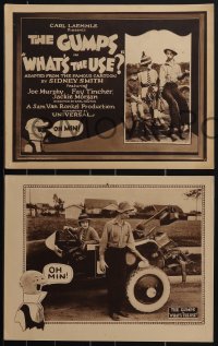 4p0601 WHAT'S THE USE 5 LCs 1924 The Gumps, Sidney Smith, Joe Murphy, Fay Tincher, ultra rare!