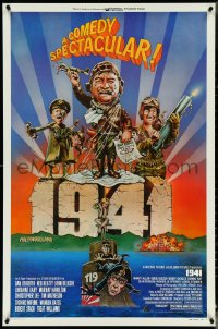 4r0664 1941 style F 1sh 1979 Spielberg, art of John Belushi, Dan Aykroyd & cast by Peter Green!