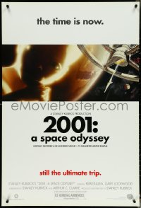 4r0665 2001: A SPACE ODYSSEY DS 1sh R2000 Stanley Kubrick, star child & art of space wheel!