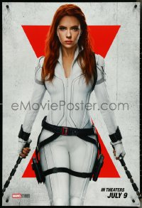 4r0703 BLACK WIDOW teaser DS 1sh 2021 Scarlet Johansson as Natasha Romanoff, Marvel superhero!