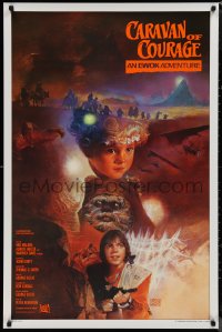 4r0713 CARAVAN OF COURAGE int'l A 1sh 1984 An Ewok Adventure, Star Wars, Kazuhiko Sano!