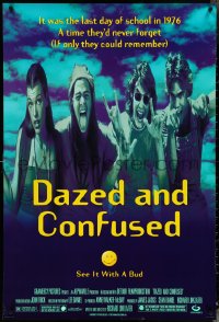 4r0734 DAZED & CONFUSED DS 1sh 1993 Milla Jovovich, Ben Affleck, Matthew McConaughey!