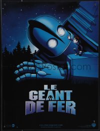 4r0274 IRON GIANT French 16x21 1999 animated modern classic, cool cartoon robot artwork!