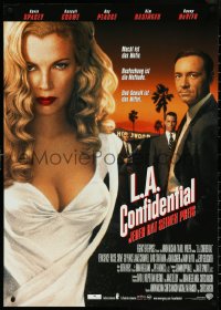 4r0194 L.A. CONFIDENTIAL German 1997 Basinger, Spacey, Crowe, Pearce, police arrive in film's climax!