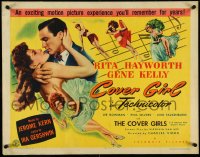 4r0329 COVER GIRL style B 1/2sh 1944 sexiest Rita Hayworth w/ Gene Kelly and full-length, ultra rare!