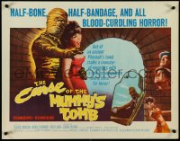 4r0330 CURSE OF THE MUMMY'S TOMB 1/2sh 1964 half-bone, half-bandage, all blood-curdling horror!