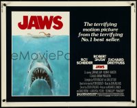 4r0346 JAWS 1/2sh 1975 great art of Steven Spielberg's classic shark attacking sexy swimmer!