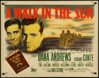 4r0380 WALK IN THE SUN 1/2sh 1945 close up of World War II soldiers Dana Andrews & Richard Conte!