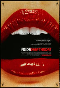 4r0805 INSIDE DEEP THROAT advance DS 1sh 2005 story behind the most profitable film in movie history!