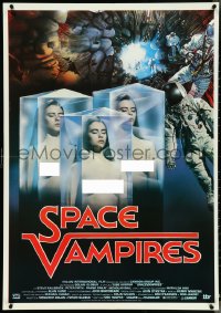 4r0228 LIFEFORCE Italian 1sh 1985 Hooper, sexy Space Vampires, completely different & ultra rare!