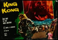 4r0418 KING KONG Italian 18x26 pbusta R1966 wacky images taken from the movie Konga!