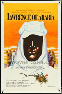 4r0087 LAWRENCE OF ARABIA S2 poster 2001 David Lean, great silhouette art of Peter O'Toole!