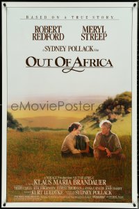 4r0877 OUT OF AFRICA 1sh 1985 Robert Redford & Meryl Streep, directed by Sydney Pollack!