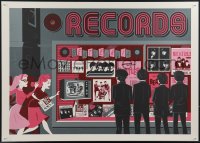 4r0067 BEATLES #212/280 20x28 art print 2015 Dave Perillo art, The Record Store, but what edition?