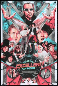 4r0006 BILL & TED'S EXCELLENT ADVENTURE #64/180 24x36 art print 2018 Matt Tobin art, regular edition!