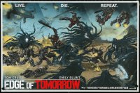 4r0015 EDGE OF TOMORROW #14/110 24x36 art print 2017 art by Stan & Vince, regular edition!