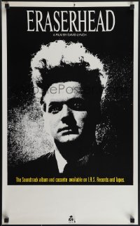 4r0316 ERASERHEAD 17x28 music poster 1982 David Lynch, Jack Nance, surreal fantasy horror!