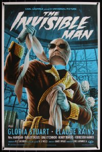 4r0032 INVISIBLE MAN #215/300 24x36 art print 2020 Mondo, art by Jason Edmiston, regular edition!