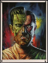 4r0075 JASON EDMISTON signed #15/100 17x22 art print 2013 by Jason Edmiston, Monster Mash, 2nd ed.!