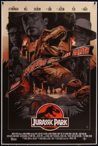 4r0036 JURASSIC PARK #283/325 24x36 art print 2019 art by John Guydo, regular edition!