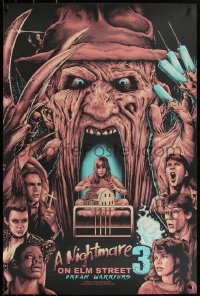 4r0062 NIGHTMARE ON ELM STREET 3 signed artist's proof 24x36 art print 2017 by Holliday, regular!