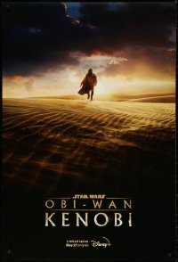 4r0124 OBI-WAN KENOBI tv poster 2022 Star Wars, Disney+, Ewan McGregor walking across dunes!